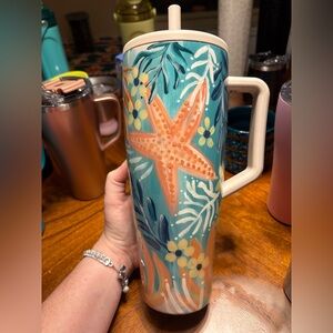 BrüMate 40oz Era Custom Floral Starfish
